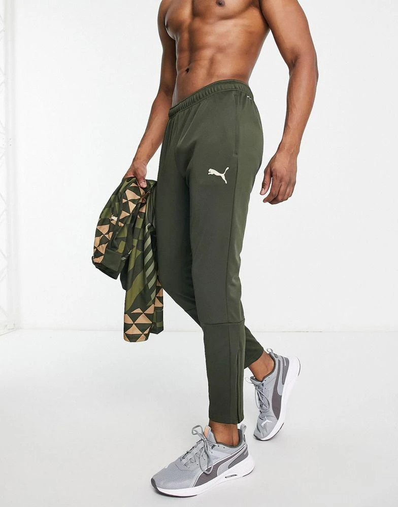 商品Puma|Puma Football Park joggers in dark khaki,价格¥237,第1张图片