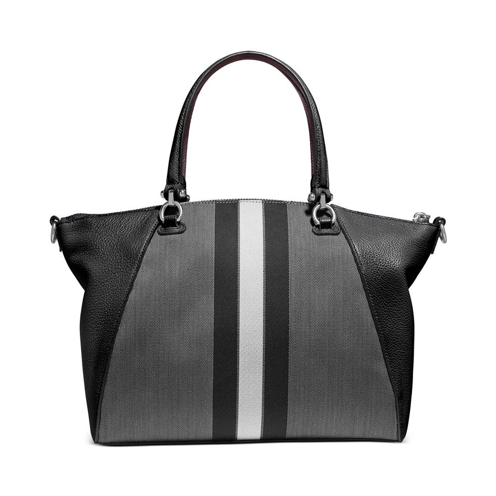 Horse And Carriage Jacquard Prairie Satchel 商品