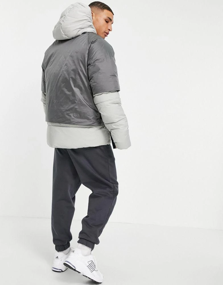 商品Adidas|adidas COLD RDY down jacket in grey,价格¥1281,第2张图片详细描述