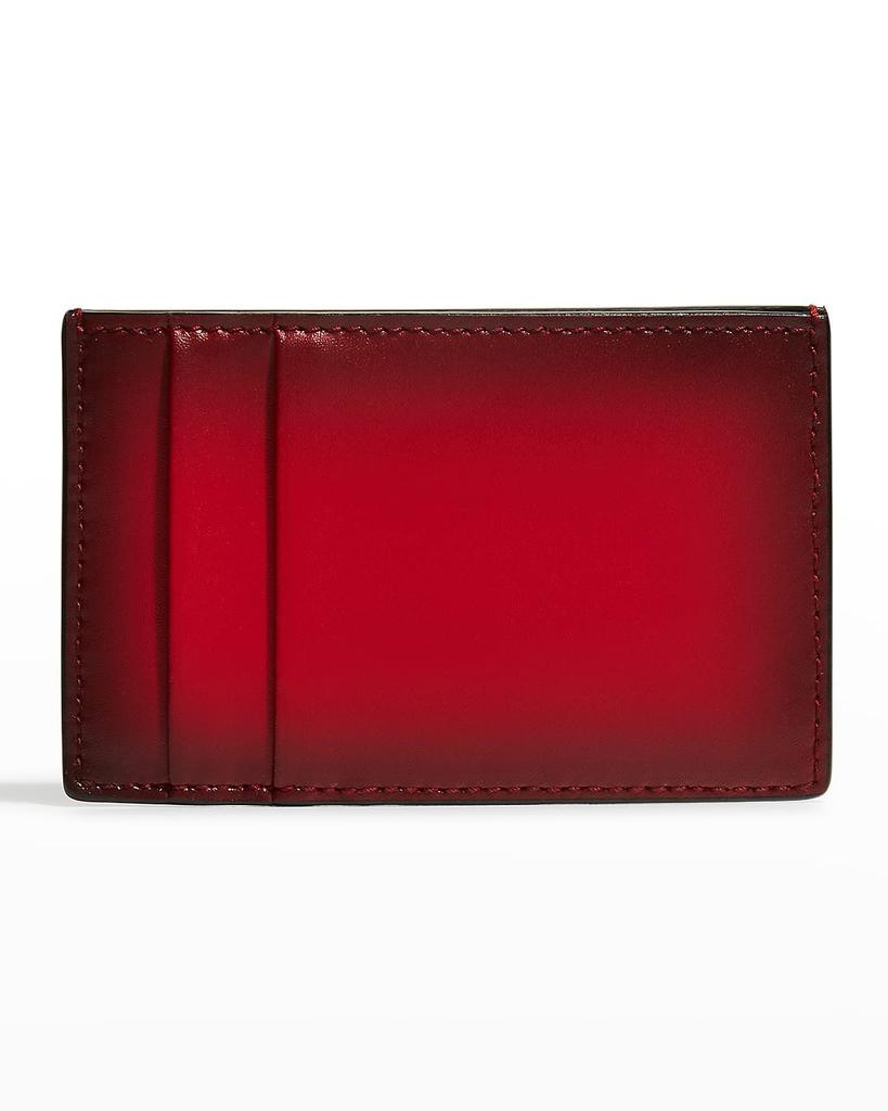 商品Alexander McQueen|Men's Degradé Leather Card Holder,价格¥1683,第5张图片详细描述