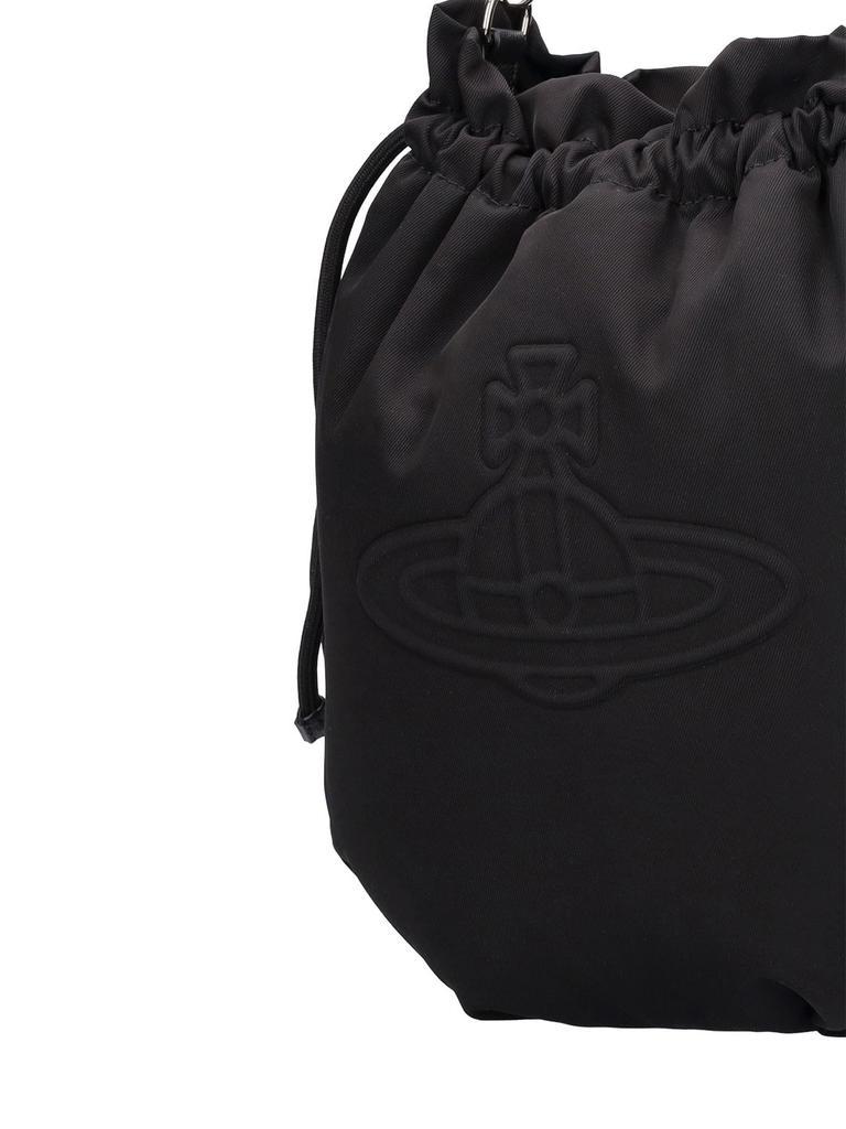 商品Vivienne Westwood|Re-nylon Drawstring Top Handle Bag,价格¥3172,第5张图片详细描述