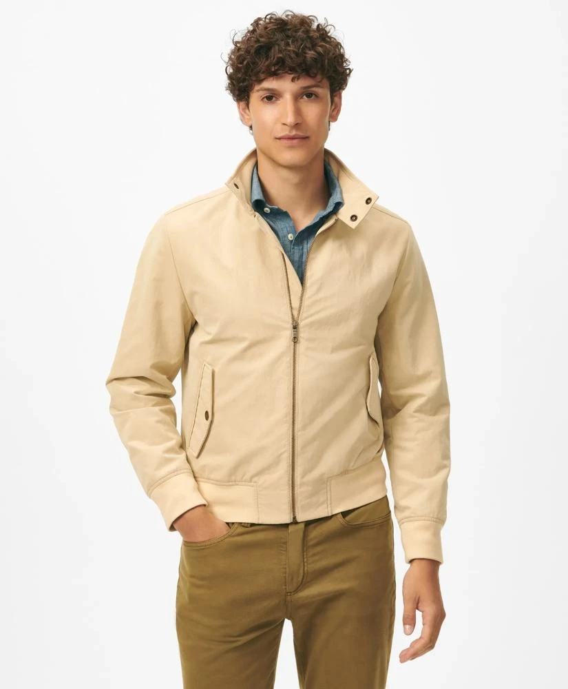 商品Brooks Brothers|Harrington Jacket in Cotton Blend,价格¥830,第1张图片