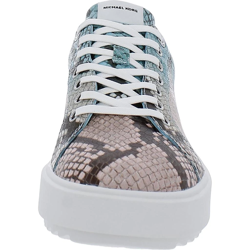 商品Michael Kors|Emmett Womens Leather Lifestyle Casual and Fashion Sneakers,价格¥1184,第3张图片详细描述