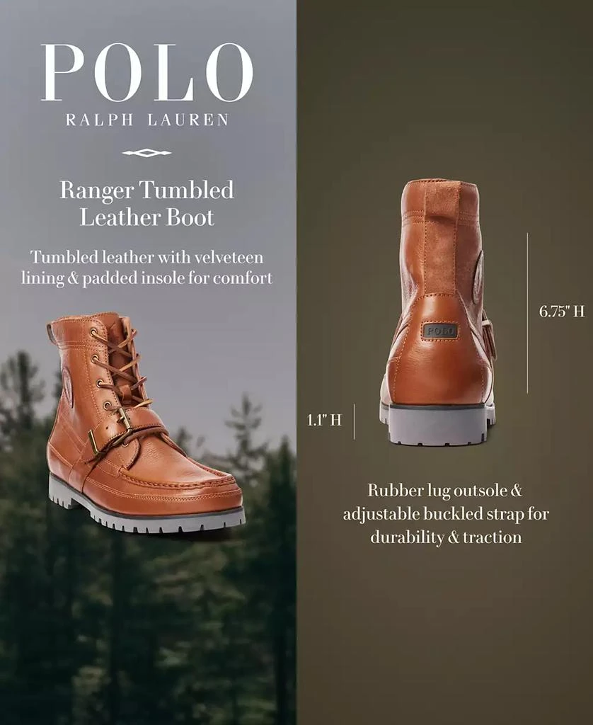 Men's Ranger Tumbled Leather Boot 商品