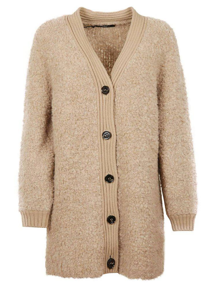 商品Weekend Max Mara|Weekend Max Mara Bouclé V-Neck Cardigan,价格¥1919,第1张图片