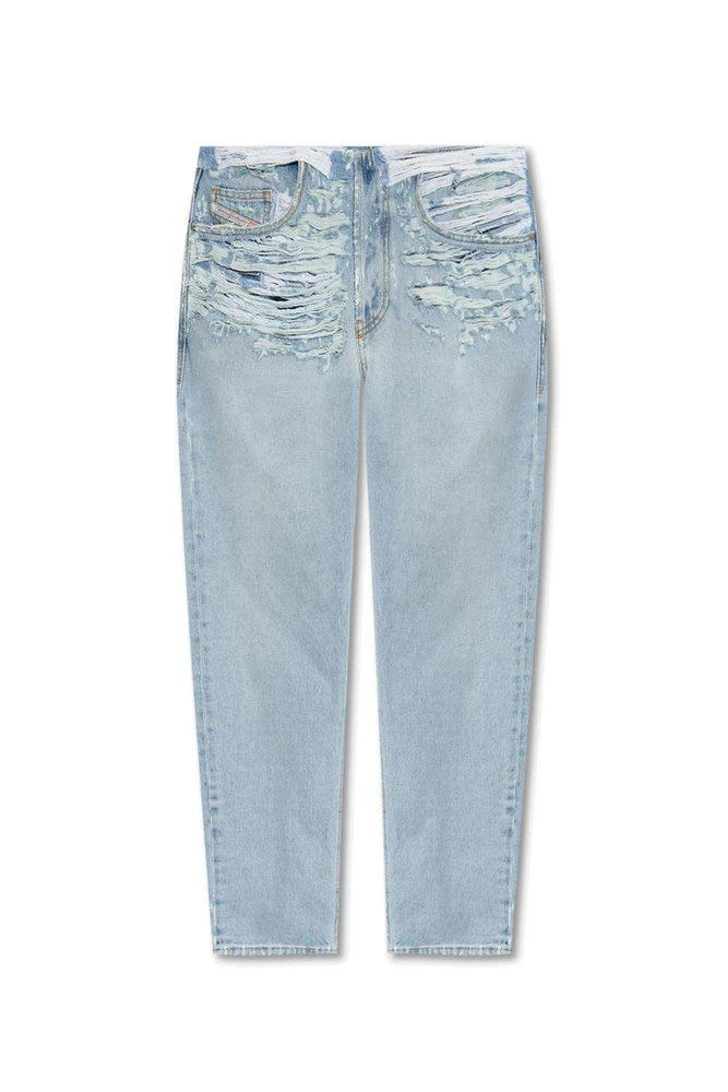 商品Diesel|Diesel 2010 Straight-Leg Distressed Jeans,价格¥3582,第1张图片