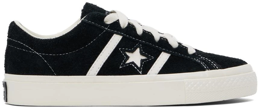 商品Converse|Black One Star Academy Pro Suede Low Sneakers,价格¥627,第1张图片