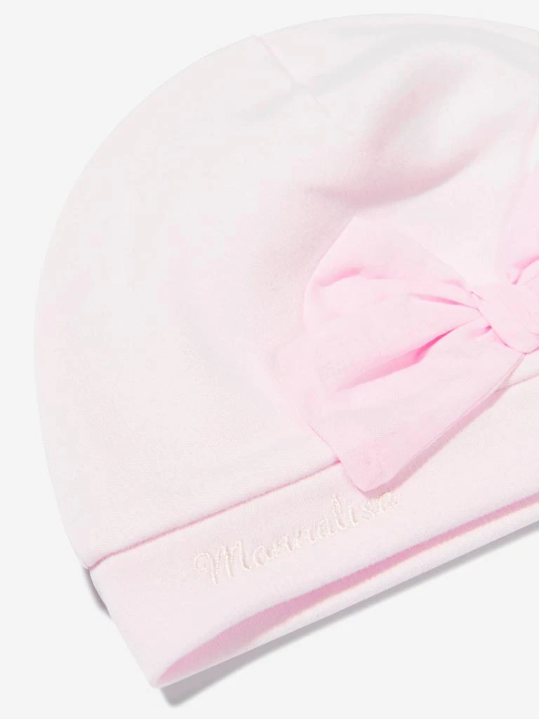 商品MONNALISA|Monnalisa Pink Baby Girls Bow Pull On Hat,价格¥368,第2张图片详细描述