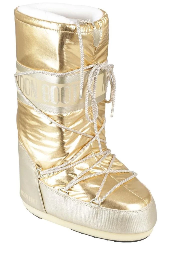 商品Moon Boot|Moon Boot Metallic Effect Lace-Up Boots,价格¥1368,第2张图片详细描述