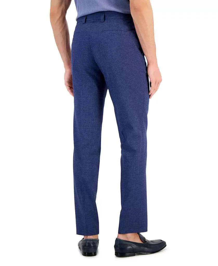 商品Hugo Boss|Men's Modern-Fit Micro-Grid Superflex Suit Pants,价格¥449,第2张图片详细描述