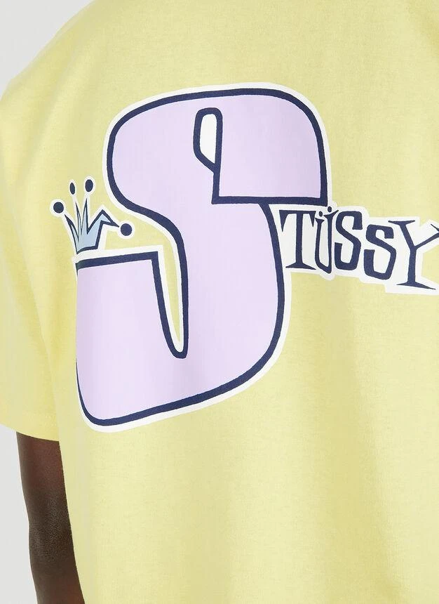 商品STUSSY|Stussy Phat T-Shirt in Yellow,价格¥262,第5张图片详细描述