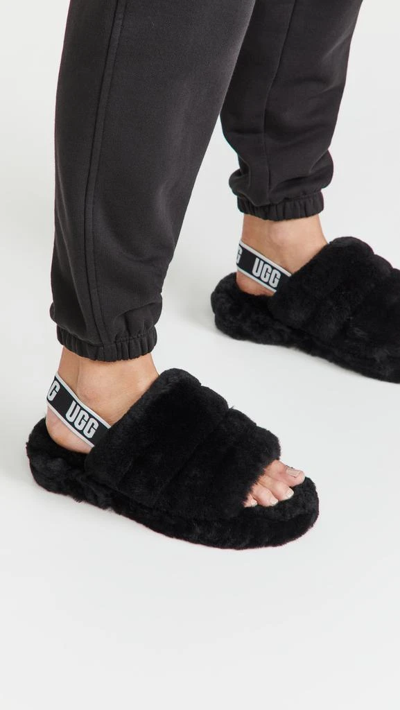 商品UGG|UGG W Fluff Yeah 凉拖鞋,价格¥448,第3张图片详细描述