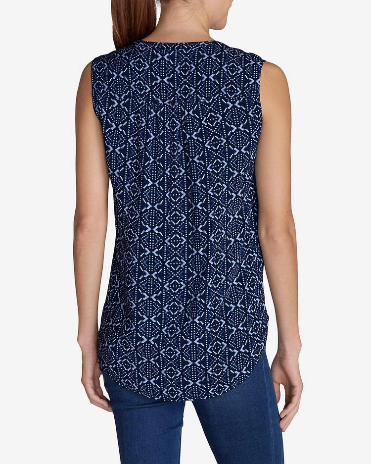 商品Eddie Bauer|Women&#39;s Sunrise Sleeveless Popover Shirt,价格¥261,第4张图片详细描述