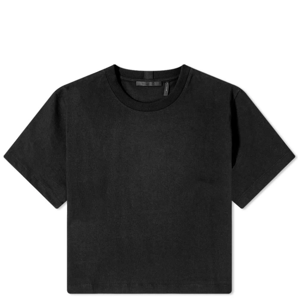 商品Helmut Lang|Helmut Lang Logo Crop Tee,价格¥760,第1张图片