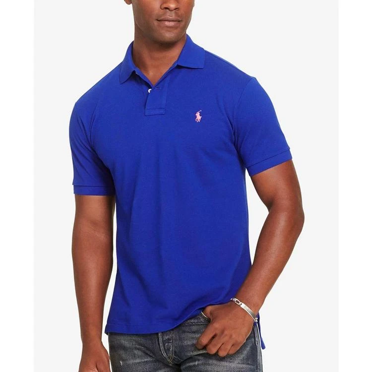 商品Ralph Lauren|Men's Custom-Fit Cotton Mesh Polo,价格¥218,第1张图片