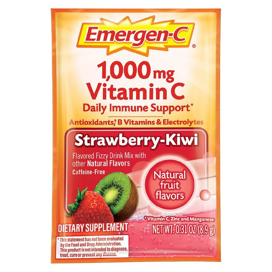 商品Emergen-C|维生素C泡腾片 草莓奇异果口味  帮助提升每日免疫，富含抗氧化剂维生素B族,价格¥100,第3张图片详细描述