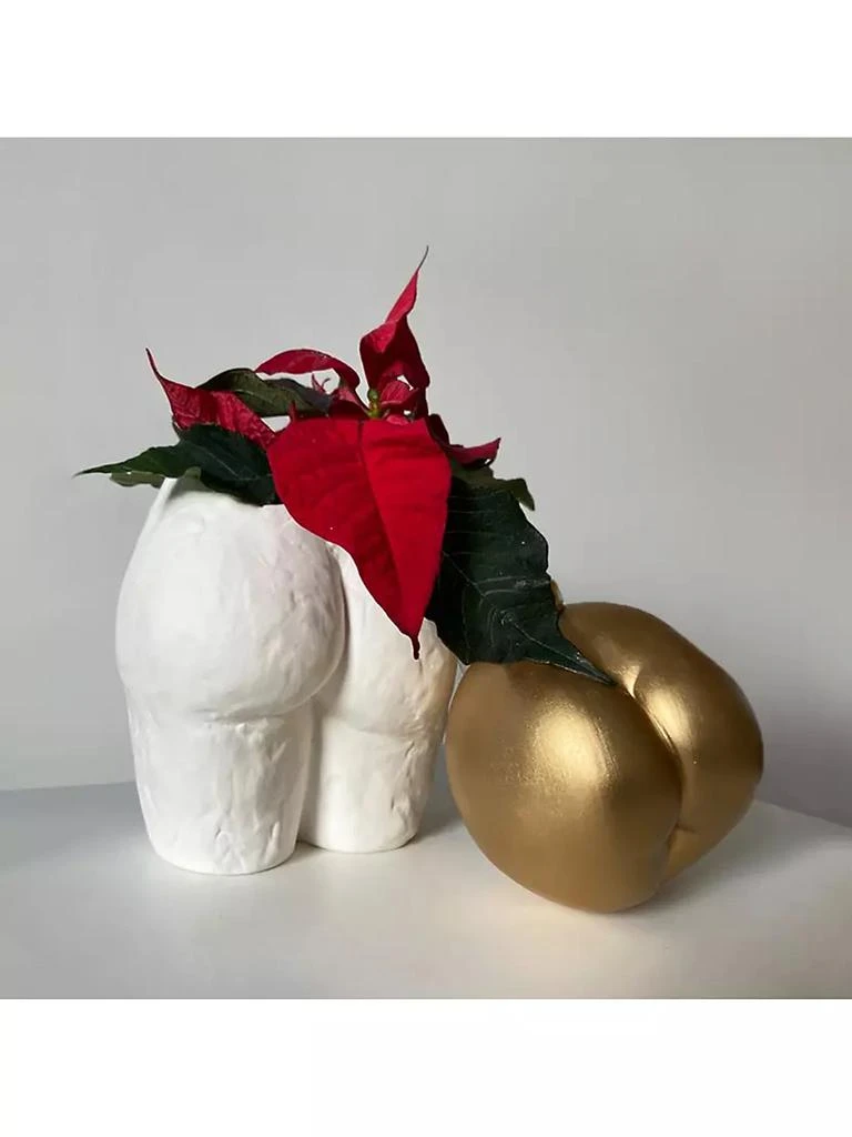 商品Anissa Kermiche|Popotin White Pot,价格¥477,第3张图片详细描述