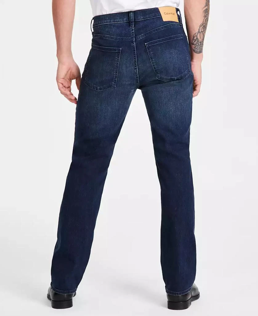 商品Calvin Klein|Men's Standard Straight-Fit Stretch Jeans,价格¥421,第2张图片详细描述