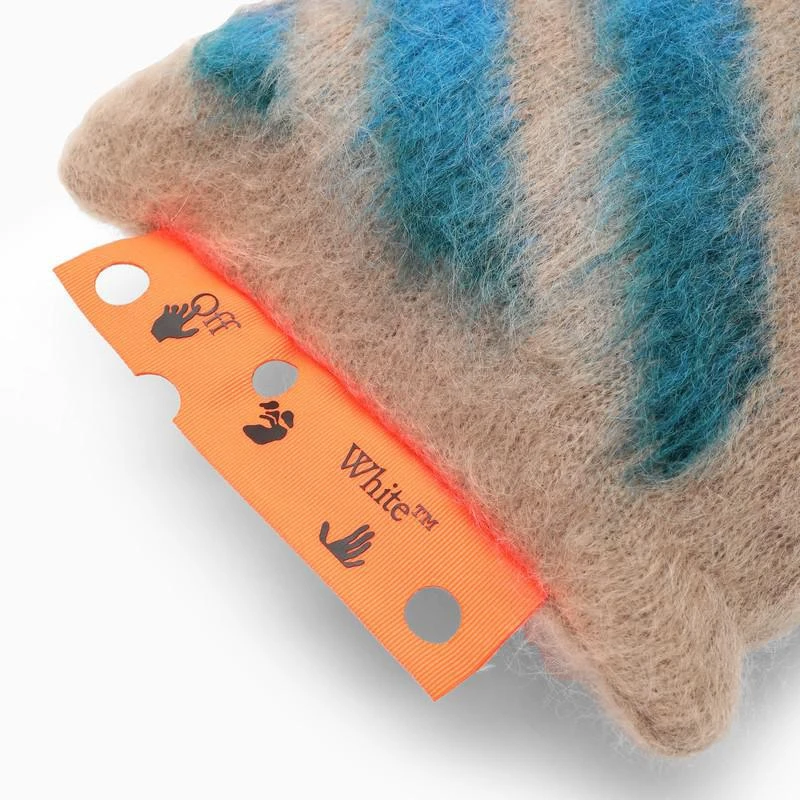 商品OFF-WHITE™ "HOME"|Off-White™ "HOME" Diag cushion in beige,价格¥1428,第3张图片详细描述