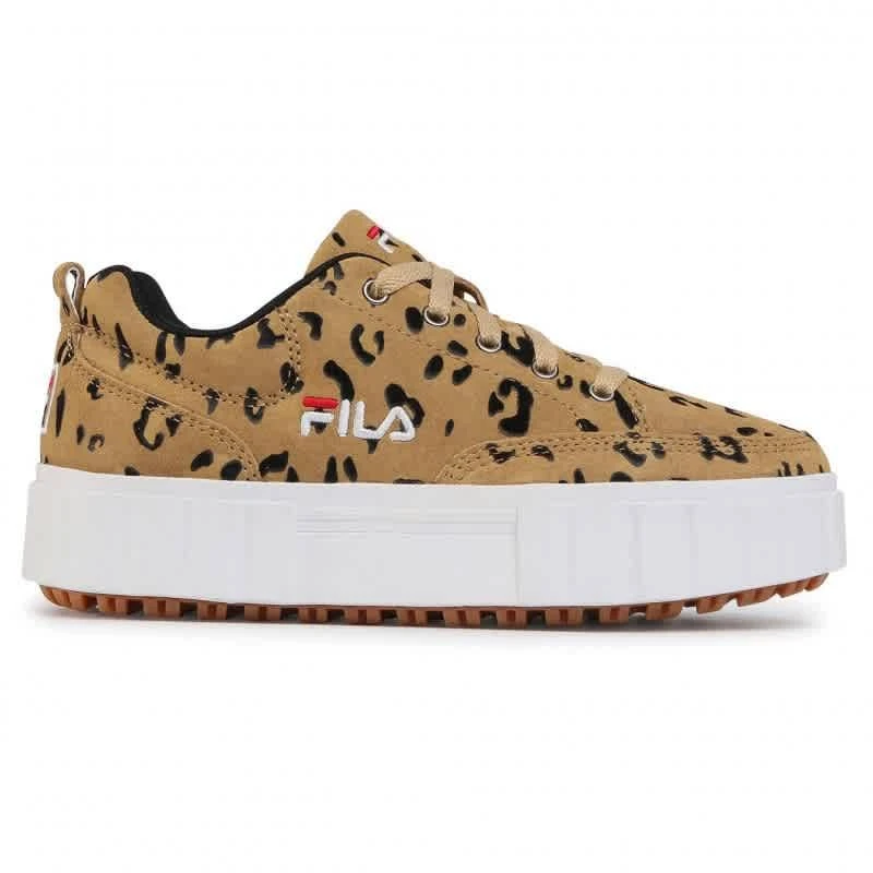 商品Fila|Fila Ladies Irish Cream Sandblast Low Top Sneakers, Brand Size 8,价格¥281,第2张图片详细描述