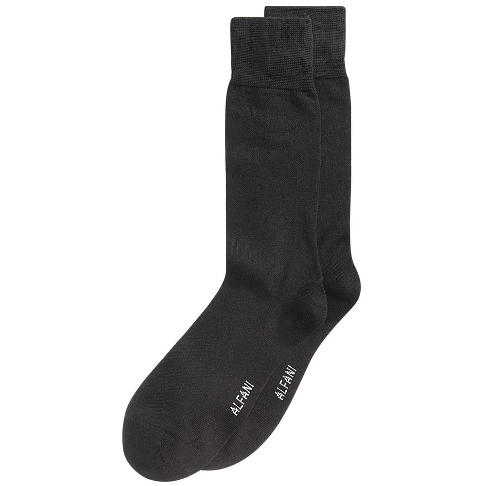 商品Alfani|Men's Piqué Solid Dress Socks, Created for Macy's,价格¥31,第1张图片