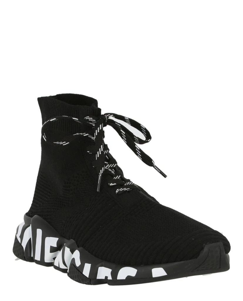 商品Balenciaga|Speed Lace-Up Graffiti Sneaker,价格¥5830,第2张图片详细描述