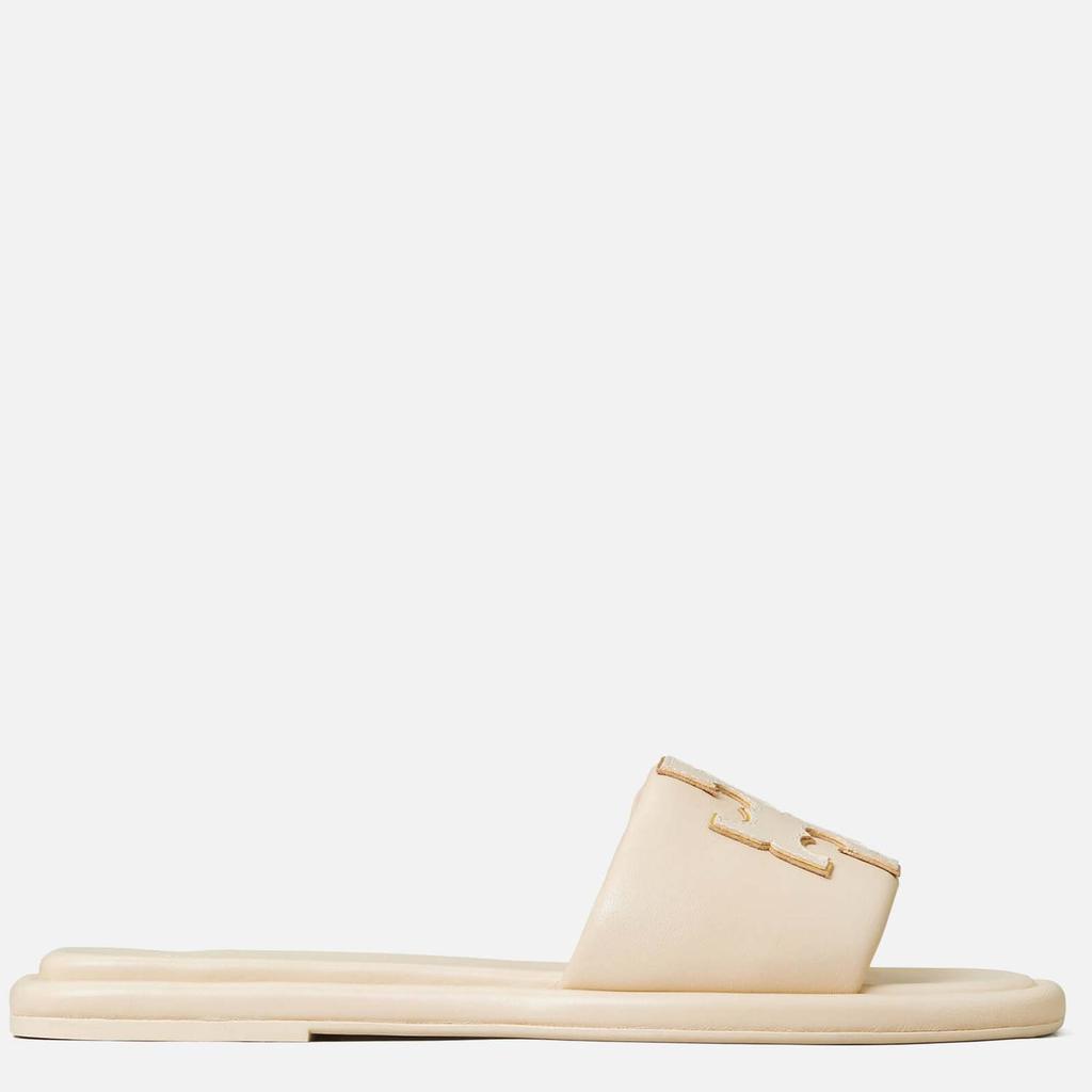 Tory Burch Women's Double T Sport Slide Sandals - Dulce De Leche商品第3张图片规格展示