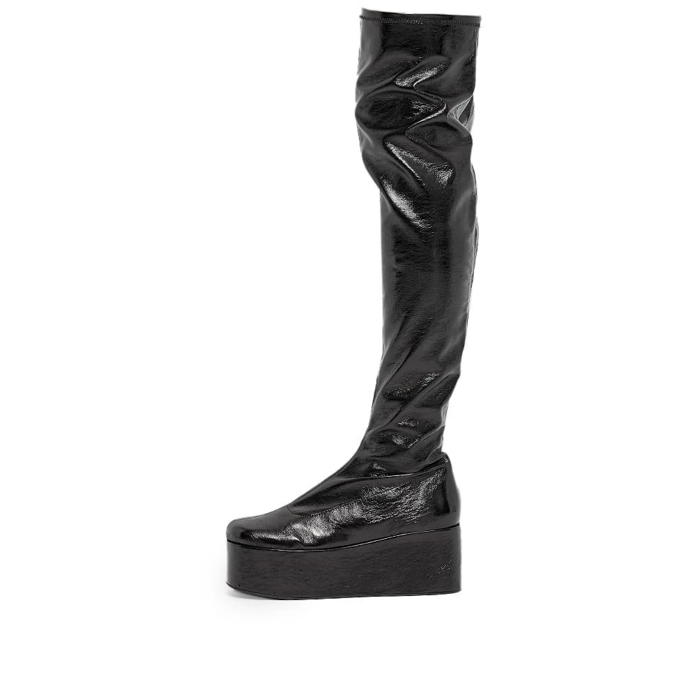 商品Simon Miller|Simon Miller Vegan Leather Over The Knee Wedge Boot,价格¥1866,第2张图片详细描述