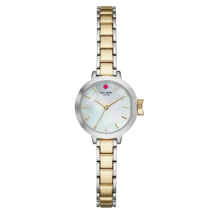 商品Kate Spade|Women's Park Row Two-Tone Stainless Steel Bracelet Watch 24mm,价格¥1263,第1张图片