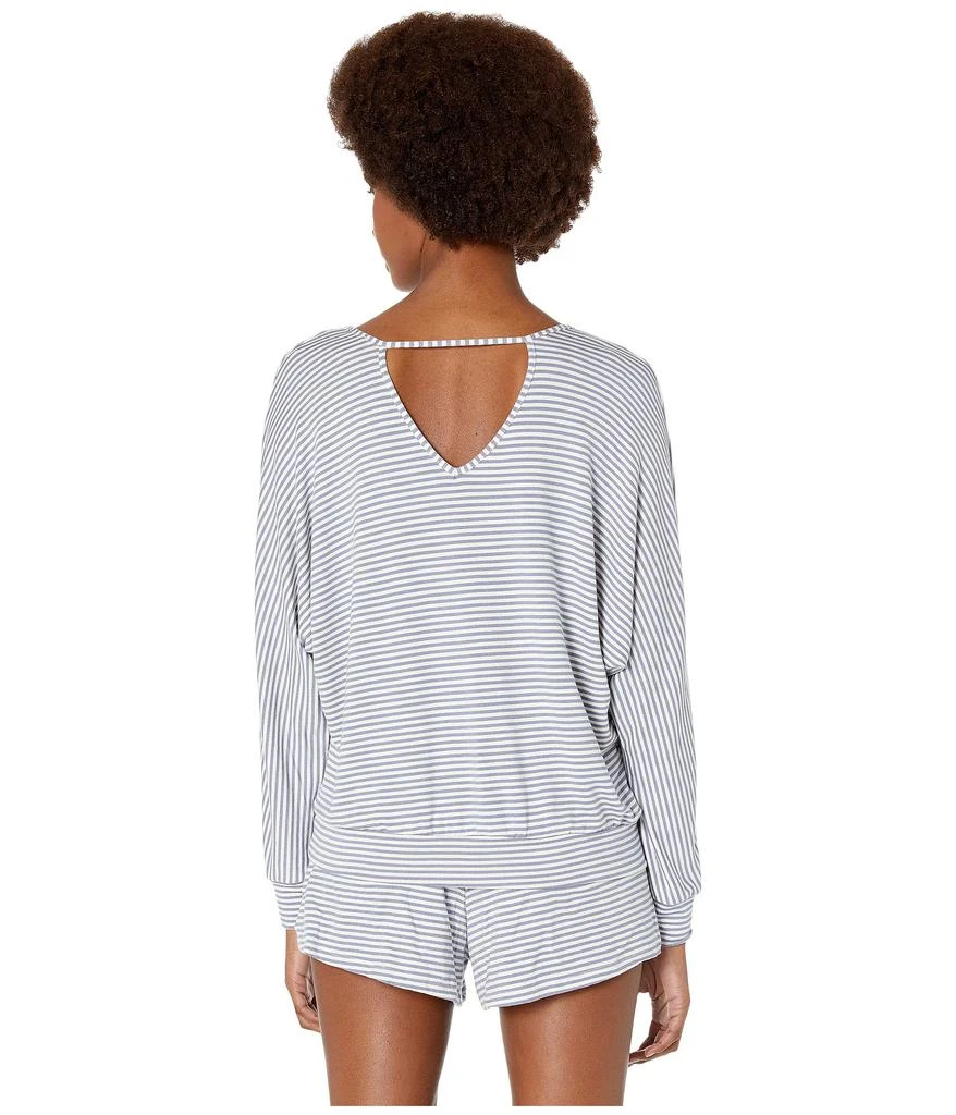商品Eberjey|Sadie Stripes - The Dolman Sleeve Top,价格¥489,第3张图片详细描述