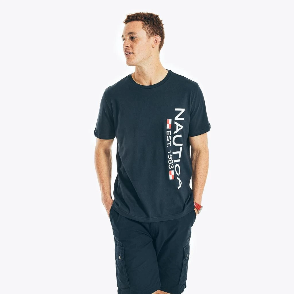 商品Nautica|Nautica Mens Logo Sleep T-Shirt,价格¥59,第3张图片详细描述