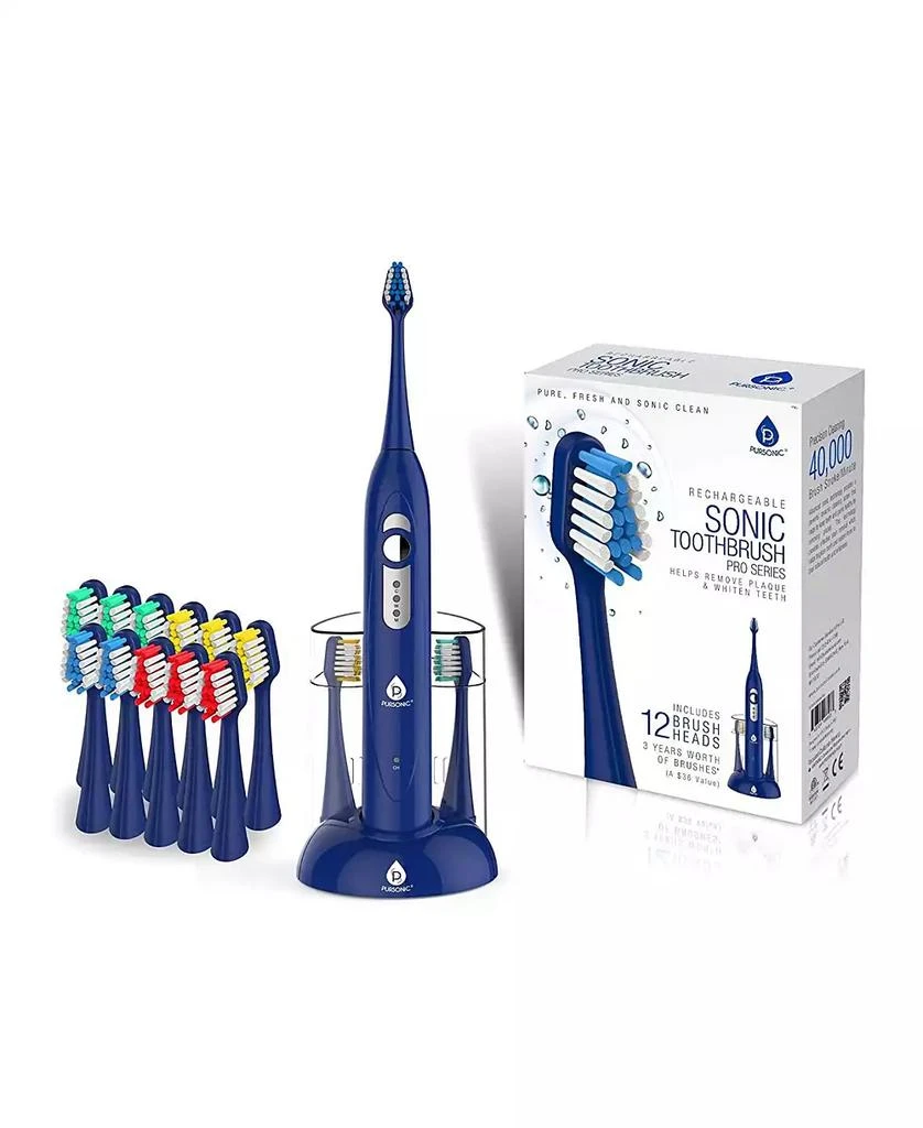 商品PURSONIC|S430 Smart Series Electronic Power Rechargeable Sonic Toothbrush,价格¥216,第1张图片