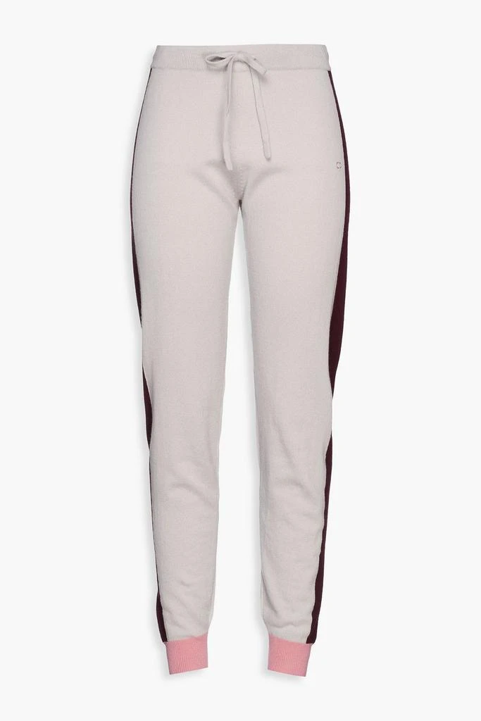 商品Chinti & Parker|Wool and cashmere-blend track pants,价格¥410,第1张图片