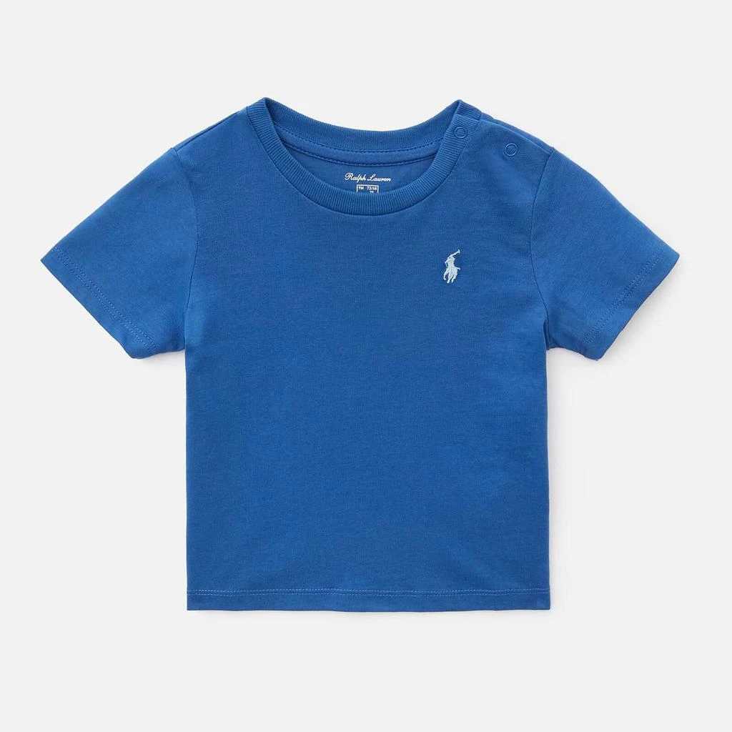 商品Ralph Lauren|Polo Ralph Lauren Babys' Small Logo T-Shirt - Liberty Blue,价格¥132,第1张图片