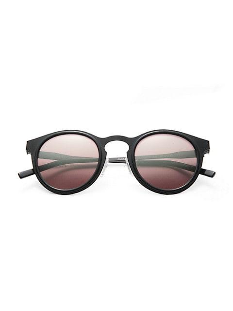 Miki 46mm Round Mirror Sunglasses商品第1张图片规格展示