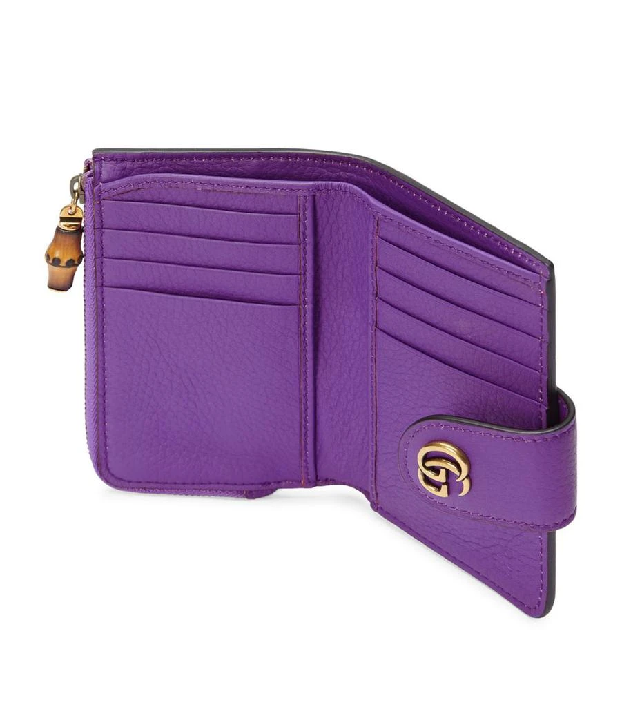 商品Gucci|Leather Double G Bifold Wallet,价格¥4025,第2张图片详细描述