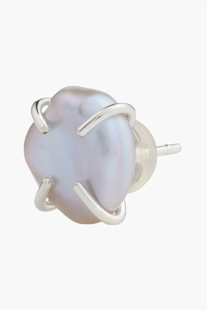 商品MELISSA JOY MANNING|Sterling silver pearl earrings,价格¥1387,第5张图片详细描述