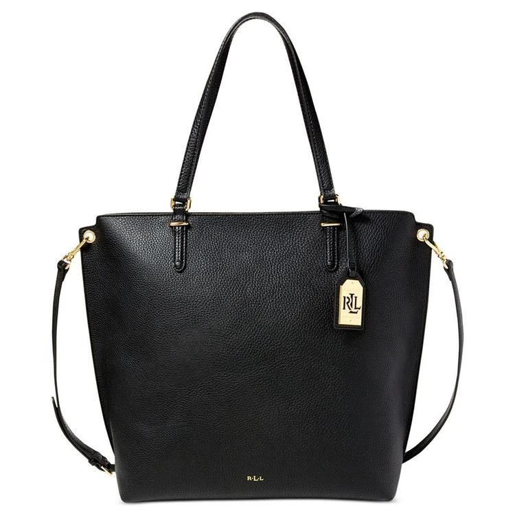 商品Ralph Lauren|人造皮革中号托特包,价格¥791,第1张图片