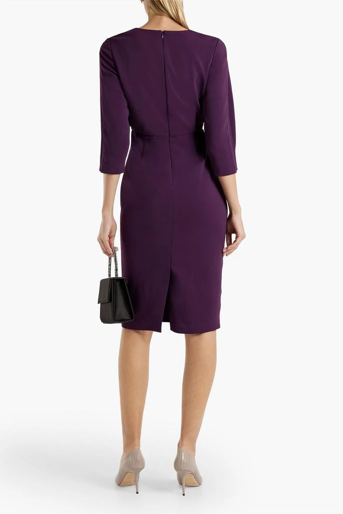 商品Badgley Mischka|Layered crepe dress,价格¥1898,第3张图片详细描述