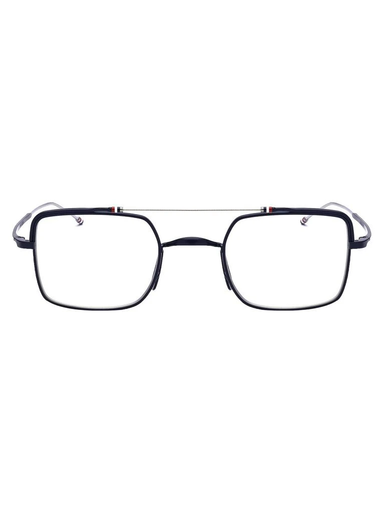 商品Thom Browne|Thom Browne Eyewear Square Frame Glasses,价格¥3854,第1张图片