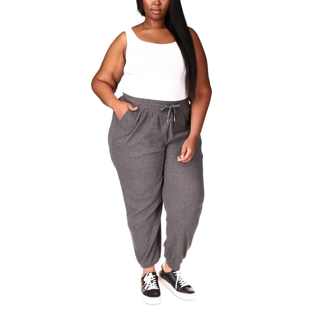 商品Michael Kors|Plus Size Waffle-Knit Jogger Pants,价格¥324,第1张图片