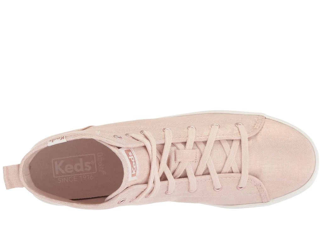 商品Keds|Kickstart Hi Metallic Linen,价格¥316,第2张图片详细描述