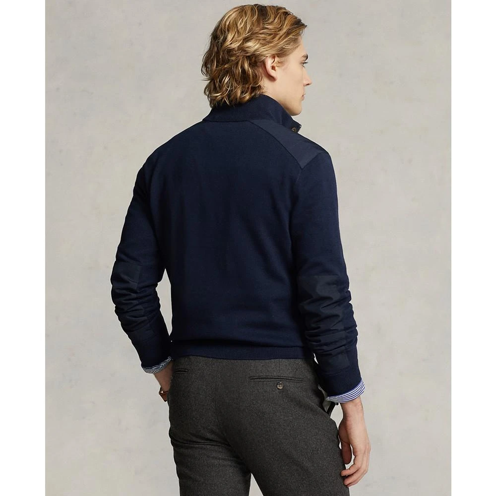 商品Ralph Lauren|Men's Cotton Hybrid Sweater,价格¥912,第2张图片详细描述