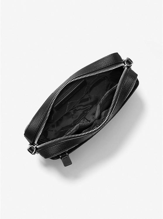 Cooper Printed Denim and Leather Zip-Up Camera Bag商品第2张图片规格展示