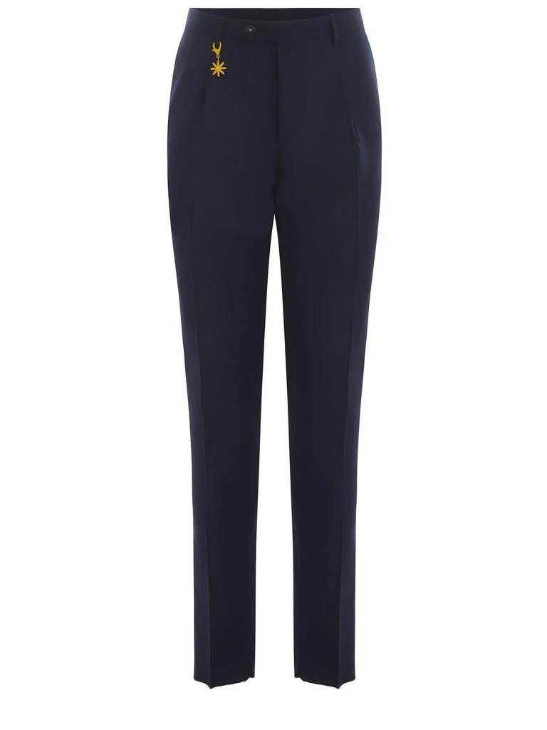 商品MANUEL RITZ|Manuel Ritz Slim Fit Wool Pants,价格¥1203,第1张图片