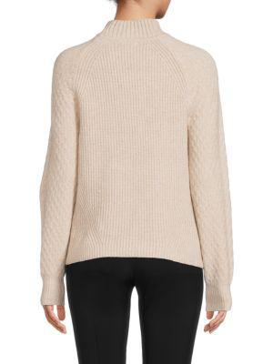 商品Calvin Klein|Cable Knit Raglan Sleeve Sweater,价格¥439,第4张图片详细描述