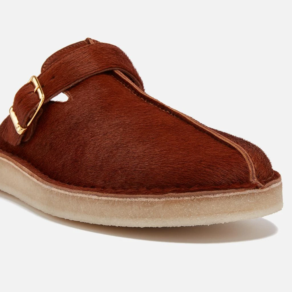 商品Clarks|Clarks Originals Men's Trek Calf Hair Mules,价格¥909,第4张图片详细描述