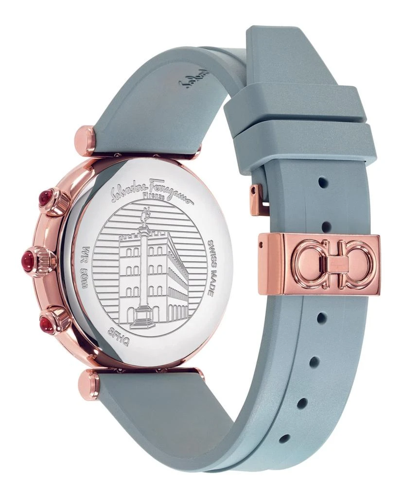 商品Salvatore Ferragamo|Ora Ferragamo Caoutchouc Watch,价格¥2242,第3张图片详细描述