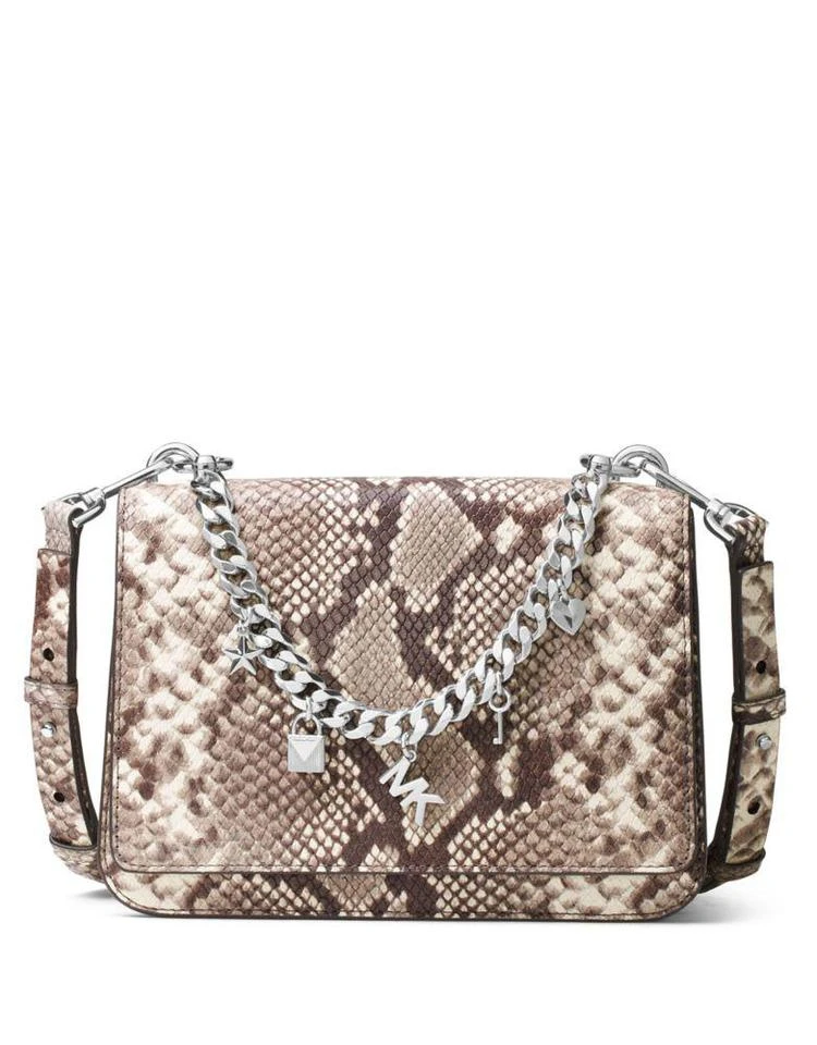 商品Michael Kors|Embossed Leather Shoulder Bag,价格¥740,第1张图片