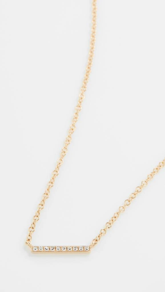 商品Effy|14K 金钻石迷你条扣项链,价格¥3401,第1张图片
